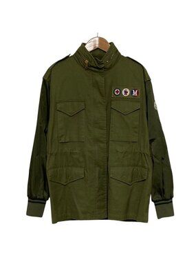 Moncler Zamia Military Jacket 0 Khaki